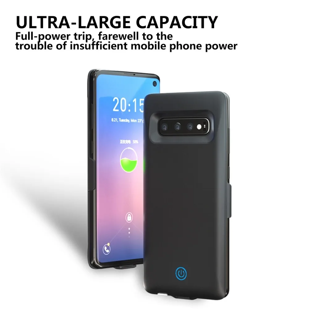 6000mah Battery Charger Case For Samsung Galaxy S10 Plus External Backup Power Bank Battery Charging Charger Case
6000mah Battery Charger Case For Samsung Galaxy S10 Plus External Backup Power Bank Battery Charging Charger Case