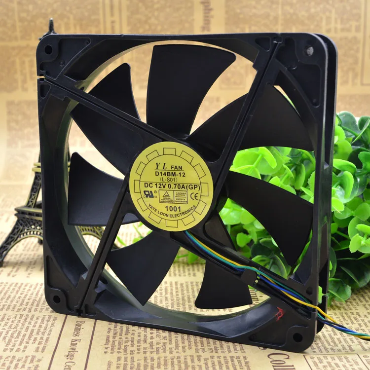 Free Delivery. 14 cm/cm 14025 12 where v0. 70 a double ball bearing power supply cooling fan D14Bm - 12 PWM
Free Delivery. 14 cm/cm 14025 12 where v0. 70 a double ball bearing power supply cooling fan D14Bm - 12 PWM