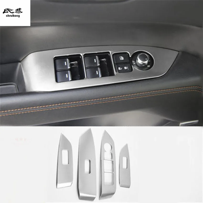 4pcs/lot Car sticker stainless steel car window lift panel decoration cover for 2017 2108 2019 Mazda CX-5 CX 5 CX5
4pcs/lot Car sticker stainless steel car window lift panel decoration cover for 2017 2108 2019 Mazda CX-5 CX 5 CX5