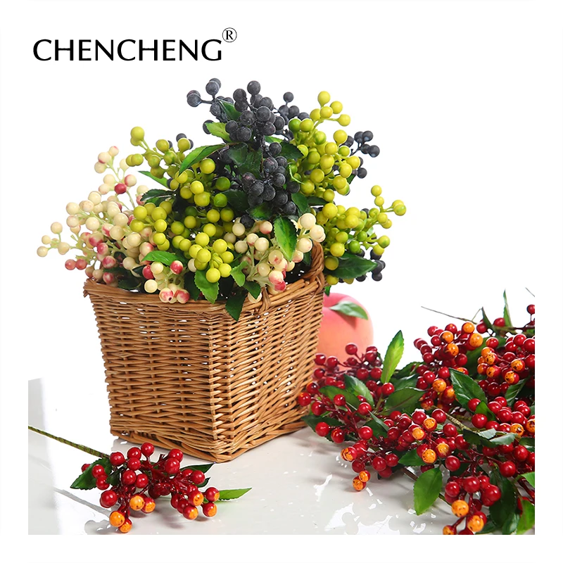 11 Pieces Flores Artificial Small Berries Branch Plants simulation fruit for Take props Christmas decoration DIY Design
11 Pieces Flores Artificial Small Berries Branch Plants simulation fruit for Take props Christmas decoration DIY Design
