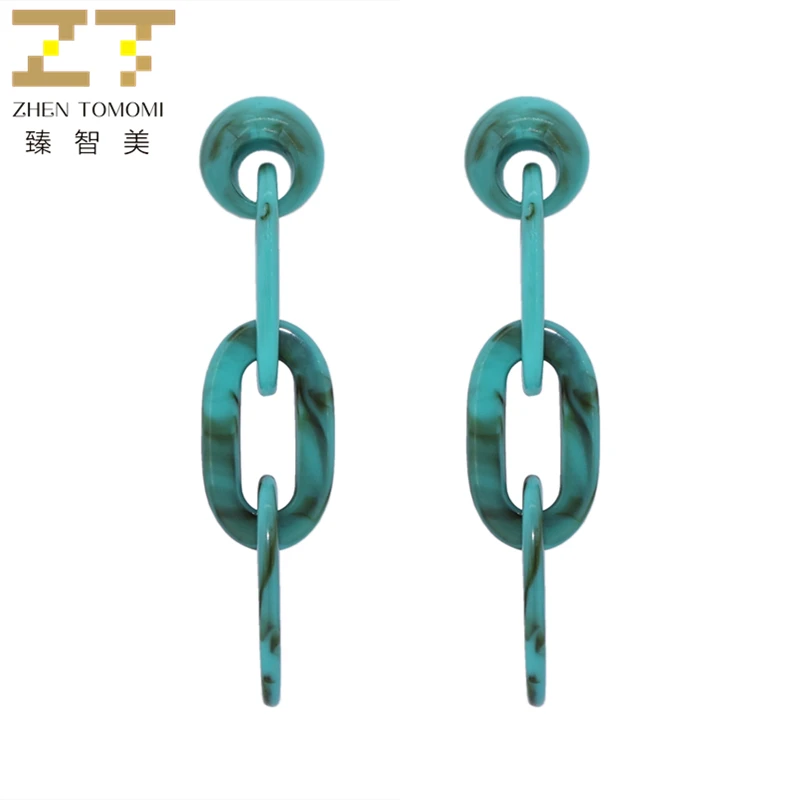 2019 New Women's Korea Hot Fashion DIY Long Statement Earrings Geometric Oval Acrylic Chain Drop Earrings For Women Jewelry
2019 New Women's Korea Hot Fashion DIY Long Statement Earrings Geometric Oval Acrylic Chain Drop Earrings For Women Jewelry