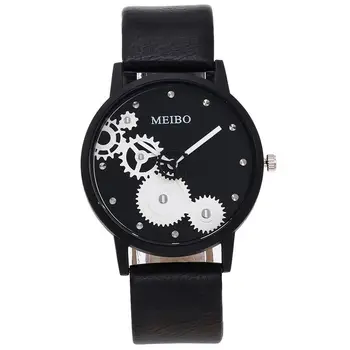 2020 New Luxury Watch Fashion Leather Watch for Man And Women Quartz Analog Wrist Watch Gear Design Rhinestone couple Watches
2020 New Luxury Watch Fashion Leather Watch for Man And Women Quartz Analog Wrist Watch Gear Design Rhinestone couple Watches
