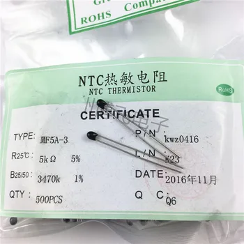 100% New and original NTC MF5A-3 5K 3470 Precision 5% small blackhead temperature thermistor
100% New and original NTC MF5A-3 5K 3470 Precision 5% small blackhead temperature thermistor