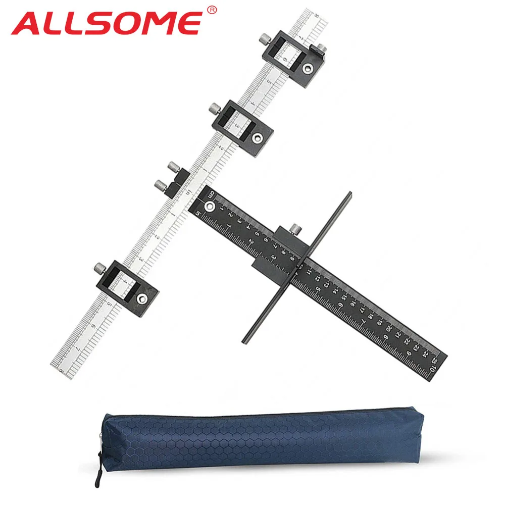 ALLSOME Detachable Hole Punch Jig Tool Center Drill Bit Guide Set Sleeve Cabinet Hardware Locator Wood Drilling Woodworking Tool
ALLSOME Detachable Hole Punch Jig Tool Center Drill Bit Guide Set Sleeve Cabinet Hardware Locator Wood Drilling Woodworking Tool