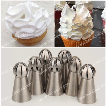 Free Shipping(7pcs/set)New Cake Decorating Bulbous Nozzles set with 10pcs 16"Plastic Pastry Bags
Free Shipping(7pcs/set)New Cake Decorating Bulbous Nozzles set with 10pcs 16"Plastic Pastry Bags