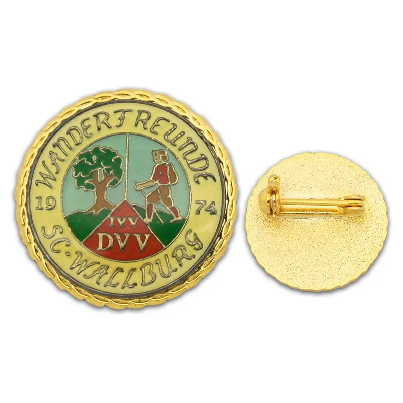 Custom logo wholesale metal badge craft 3D round shape pin badge with manufacturer's gift
Custom logo wholesale metal badge craft 3D round shape pin badge with manufacturer's gift
