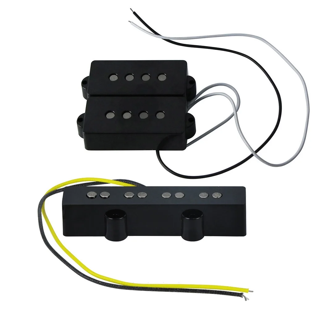 FLEOR Open Alnico 5 PB Bass Neck Bridge Pickup & JB Bass Bridge Pickup for 4 String Bass Parts
FLEOR Open Alnico 5 PB Bass Neck Bridge Pickup & JB Bass Bridge Pickup for 4 String Bass Parts