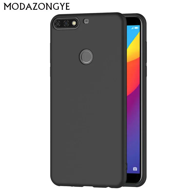 Чехол для Honor 7C Pro чехол Huawei мягкий силиконовый из ТПУ задняя крышка телефона 7 C 5 99