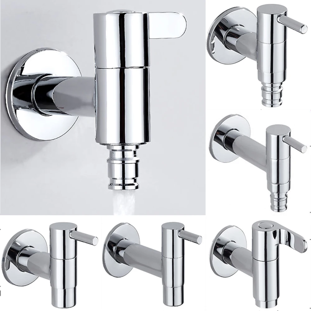 High Quality Solid Brass Washing Machine Faucet Outdoor Garden Faucet 1/2" Inlet with 3/4" Thread Outlet Wall Mount Bibcock
High Quality Solid Brass Washing Machine Faucet Outdoor Garden Faucet 1/2" Inlet with 3/4" Thread Outlet Wall Mount Bibcock