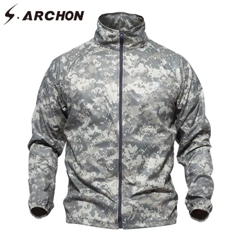 S.ARCHON Summer Lightweight Military Skin Jackets Men Windbreaker Waterproof Tactical Raincoats Hooded Windproof Army Outerwear
S.ARCHON Summer Lightweight Military Skin Jackets Men Windbreaker Waterproof Tactical Raincoats Hooded Windproof Army Outerwear