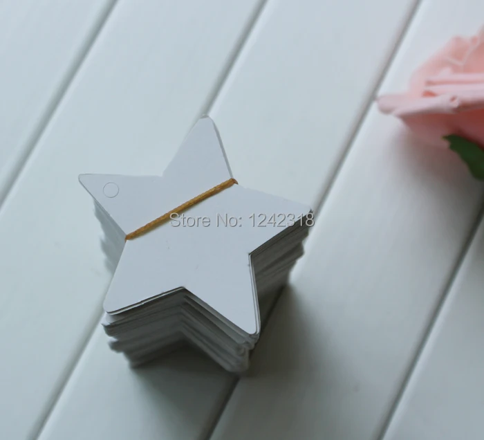 B20 400pcs white blank design star art paper price tags, gift packaging decoration shipping labels , hanging tag
B20 400pcs white blank design star art paper price tags, gift packaging decoration shipping labels , hanging tag