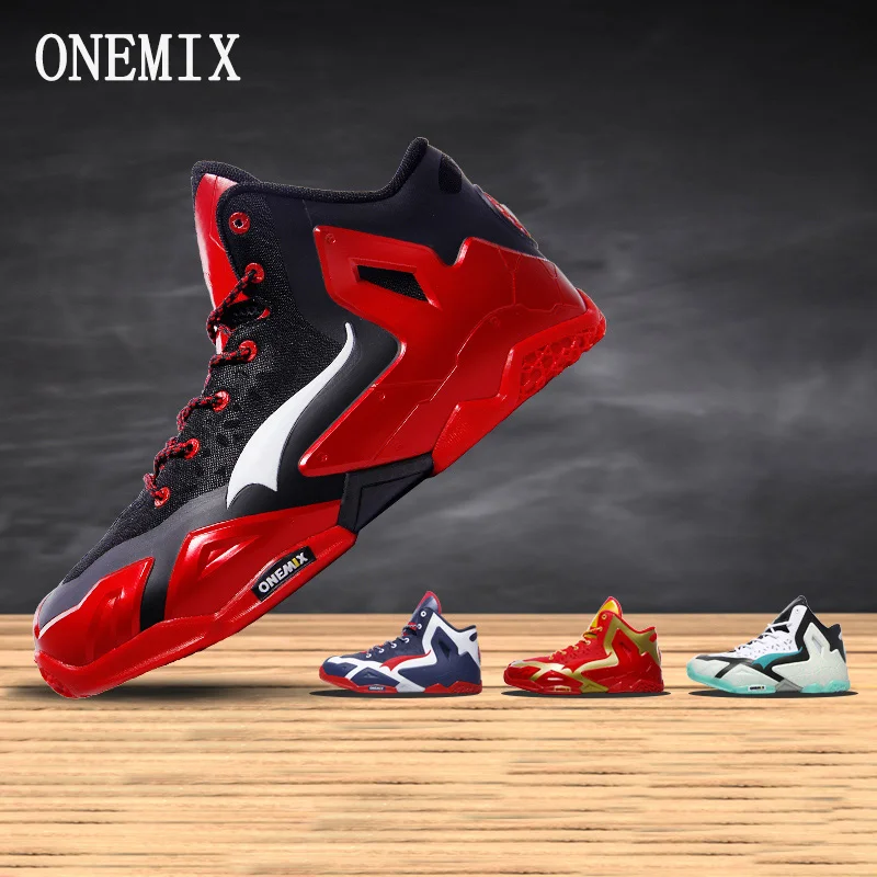 Onemix Men's Leather Upper Basketball Shoes High Shoes Breathable Damping Rubber Sneakers Deodorizing Cushion Shoes FreeShipping
Onemix Men's Leather Upper Basketball Shoes High Shoes Breathable Damping Rubber Sneakers Deodorizing Cushion Shoes FreeShipping