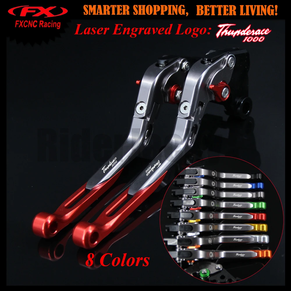 With New Logo Red+Titanium Motorcycle Adjustable CNC Brake Clutch Lever For Yamaha YZF1000R YZF 1000R Thunderace ALL YEARS
With New Logo Red+Titanium Motorcycle Adjustable CNC Brake Clutch Lever For Yamaha YZF1000R YZF 1000R Thunderace ALL YEARS