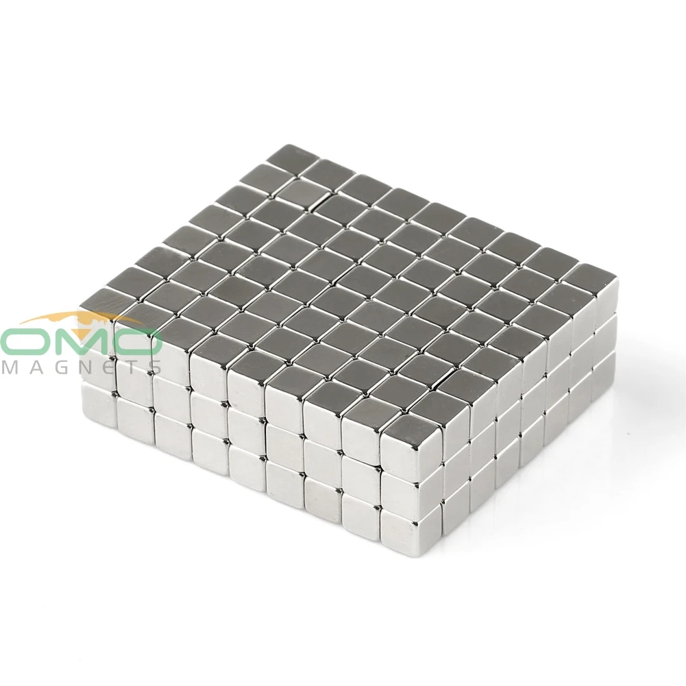 

OMO Magnetics 216 Super Neodymium Magnets 5mm x 5mm x 5mm Magnet Rare Earth Strong Power Magnets For Industry