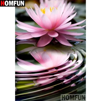 HOMFUN Full Square/Round Drill 5D DIY Diamond Painting "Lotus landscape" Embroidery Cross Stitch 3D Home Decor Gift A16900 
HOMFUN Full Square/Round Drill 5D DIY Diamond Painting "Lotus landscape" Embroidery Cross Stitch 3D Home Decor Gift A16900