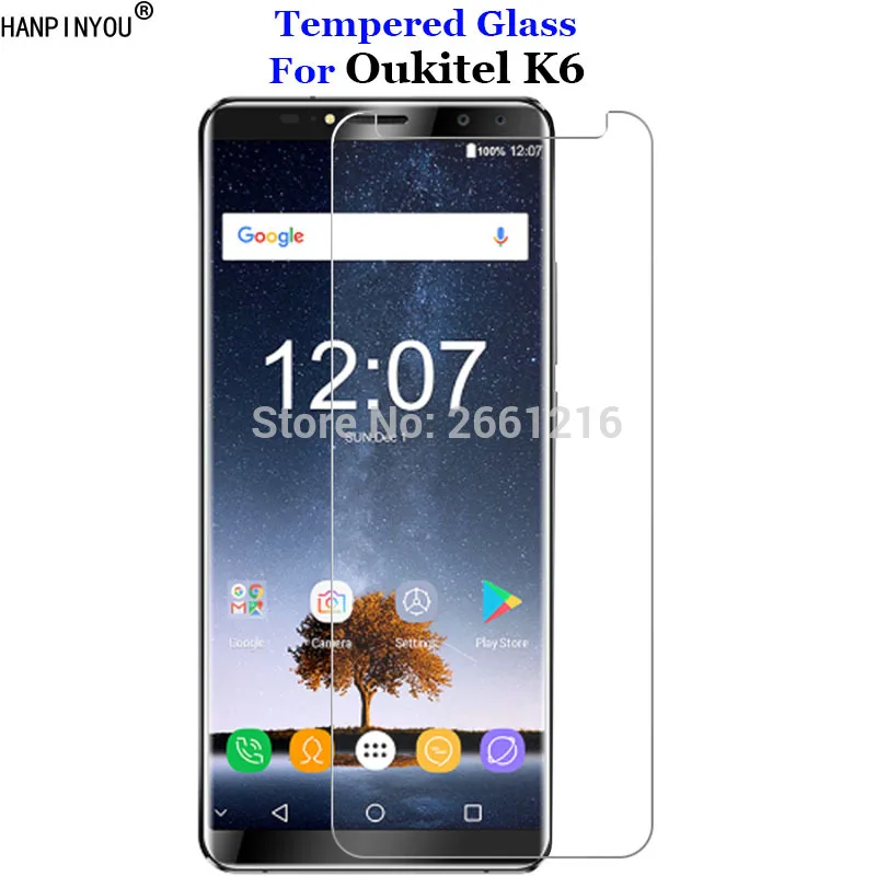 For Oukitel K6 Tempered Glass 9H 2.5D Premium Screen Protector Film For Oukitel K 6 6.0"
For Oukitel K6 Tempered Glass 9H 2.5D Premium Screen Protector Film For Oukitel K 6 6.0"