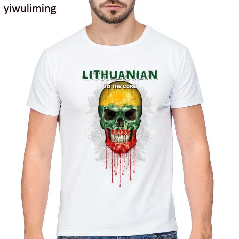 Lithuania Skull flag New Fashion Man T-Shirt O Neck Mens Short Sleeve Mens tshirt Male Tops Tees
Lithuania Skull flag New Fashion Man T-Shirt O Neck Mens Short Sleeve Mens tshirt Male Tops Tees