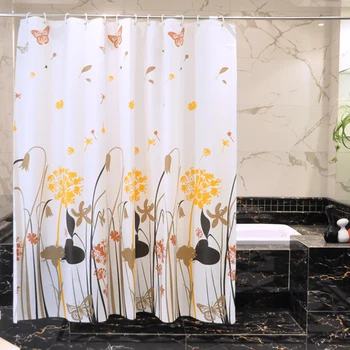 Bathroom cord Waterproof and mildew proof Shower Room Butterfly Dandelion Water curtain Window curtains Door curtain
Bathroom cord Waterproof and mildew proof Shower Room Butterfly Dandelion Water curtain Window curtains Door curtain