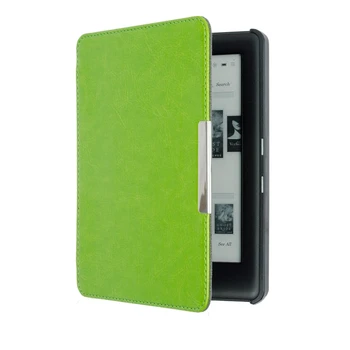 Case for KOBO GLO HD 6.0" eReader Magnetic Auto Sleep Cover Ultra Thin Hard Shell (Green)
Case for KOBO GLO HD 6.0" eReader Magnetic Auto Sleep Cover Ultra Thin Hard Shell (Green)