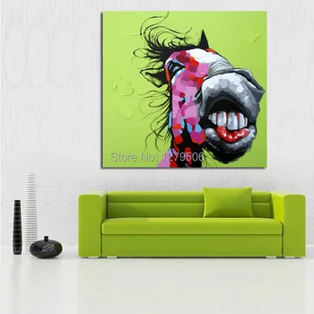 Handmade Abstract Naughty Pony Art Oil Painting On Canvas For Living Room Decor Hang Group Of Paintings
Handmade Abstract Naughty Pony Art Oil Painting On Canvas For Living Room Decor Hang Group Of Paintings