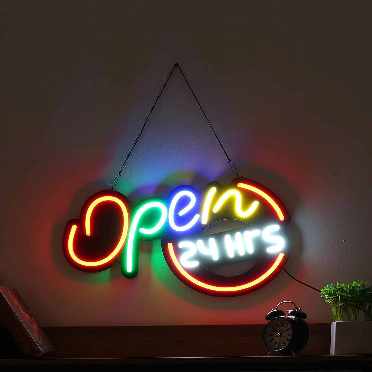 LED OPEN Neon Sign Light Tube Handmade Visual Artwork Bar Club Wall Decoration Commercial Lighting Crafts Neon Bulbs 60*34*3cm
LED OPEN Neon Sign Light Tube Handmade Visual Artwork Bar Club Wall Decoration Commercial Lighting Crafts Neon Bulbs 60*34*3cm