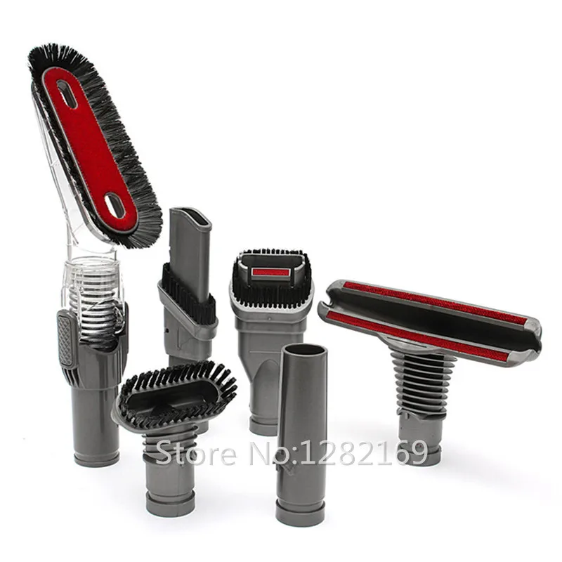 6 pieces/lot Home Full Cleaning Tools Brush Kit For Dyson DC62 dc33c DC23 V6 C58 DC47 Vacuum Cleaners Allergy tool kit Ac
6 pieces/lot Home Full Cleaning Tools Brush Kit For Dyson DC62 dc33c DC23 V6 C58 DC47 Vacuum Cleaners Allergy tool kit Ac