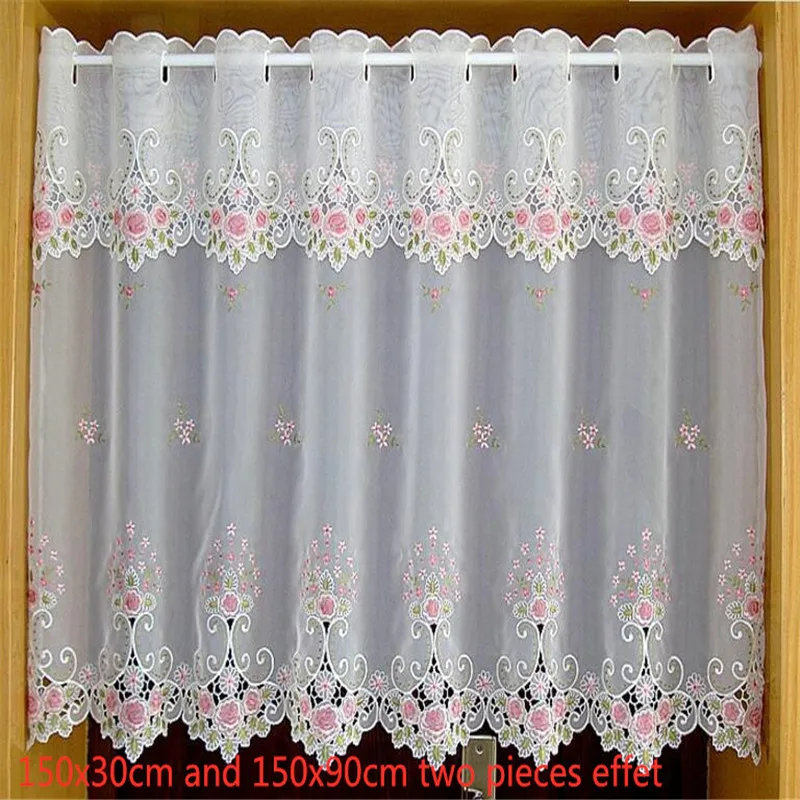 Free Shipping elegence half Curtain lace Coffee Curtain Kitchen Short Curtain Small Curtain for Home window decoration shades
Free Shipping elegence half Curtain lace Coffee Curtain Kitchen Short Curtain Small Curtain for Home window decoration shades