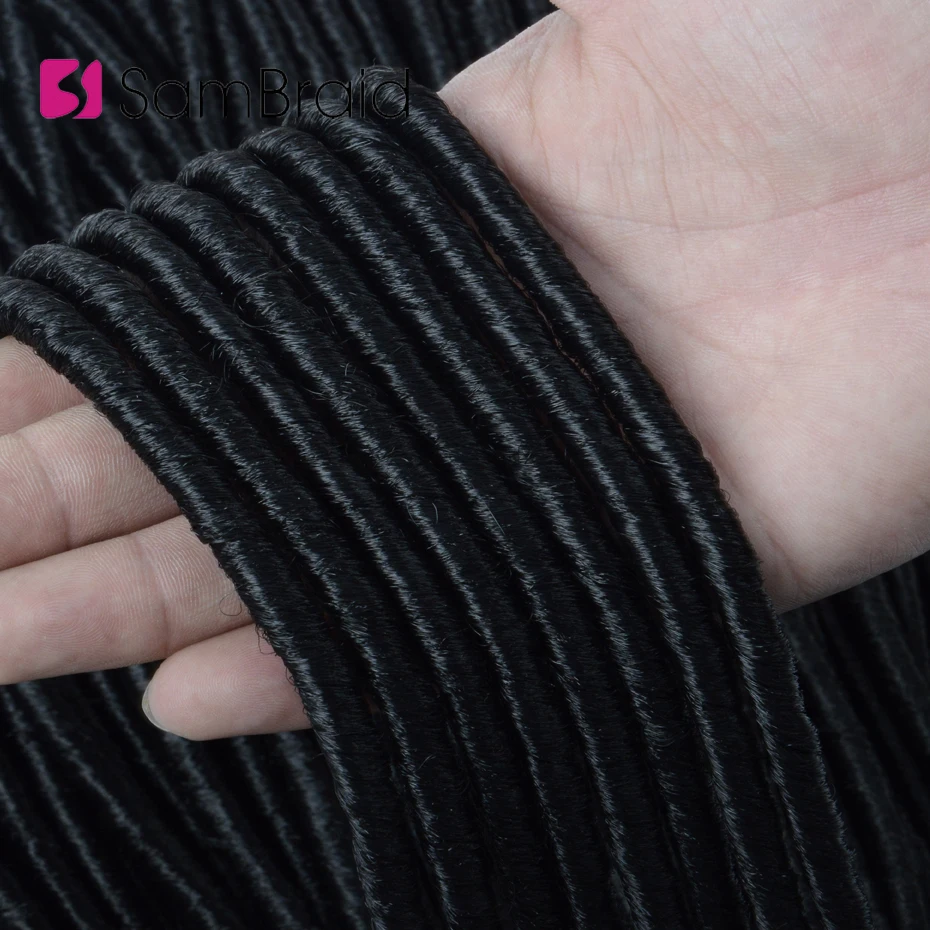 SAMBRAID Crochet Braids Faux Locs Synthetic Braiding Hair 18 inch Straight Hair Extensions Crochet Braids For Black Women
SAMBRAID Crochet Braids Faux Locs Synthetic Braiding Hair 18 inch Straight Hair Extensions Crochet Braids For Black Women