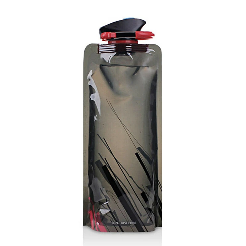 700mL Foldable Water Bottle Kettle Water Bottle Foldable Food grade Non toxic With carabiner
700mL Foldable Water Bottle Kettle Water Bottle Foldable Food grade Non toxic With carabiner
