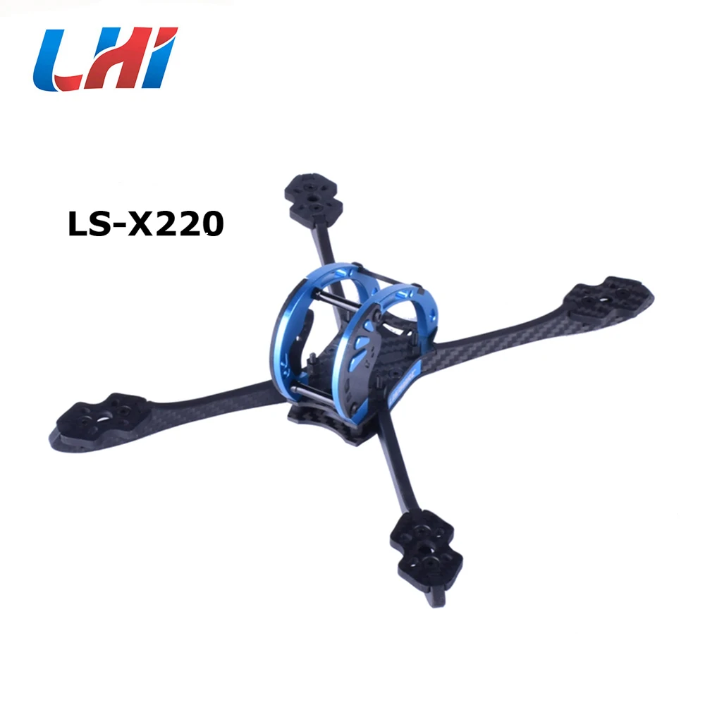 FPV Frame Lisamrc LS-X220 220mm 220 Wheelbase Carbon Fiber 5mm Arm drone kit to assemble for RC quadcopter
FPV Frame Lisamrc LS-X220 220mm 220 Wheelbase Carbon Fiber 5mm Arm drone kit to assemble for RC quadcopter