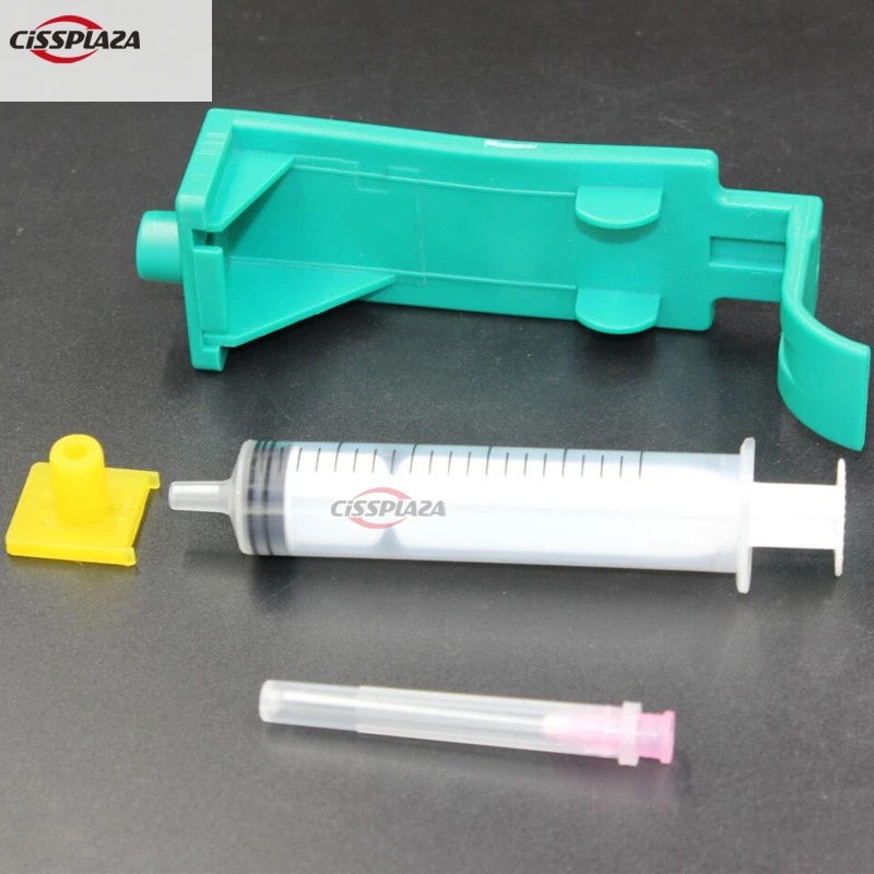 CISSPLAZA refill tool compatible for HP 51645 6615 51640 240 45 15 51640/51645/6615/240/45/15 printer with syringe and needle
CISSPLAZA refill tool compatible for HP 51645 6615 51640 240 45 15 51640/51645/6615/240/45/15 printer with syringe and needle