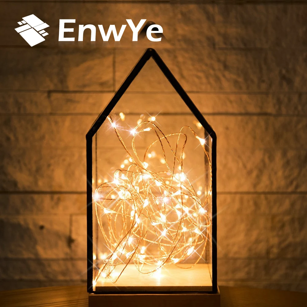 EnwYe 10m 100 Led usb 5V Christmas Lights Indoor String Copper Wire Fairy Lights for Festival Wedding Party Home Decoration Lamp
EnwYe 10m 100 Led usb 5V Christmas Lights Indoor String Copper Wire Fairy Lights for Festival Wedding Party Home Decoration Lamp