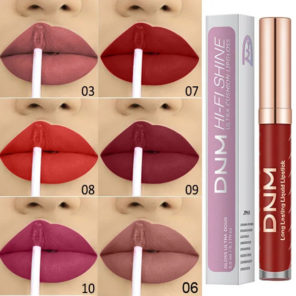 Waterproof Matte Liquid Lipstick Moisturizer Smooth Lip Stick Long Lasting Lip Gloss Cosmetic Beauty Makeup
Waterproof Matte Liquid Lipstick Moisturizer Smooth Lip Stick Long Lasting Lip Gloss Cosmetic Beauty Makeup