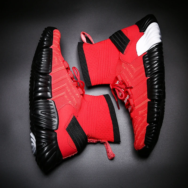 Sooneeya High Top Casual Sock Shoes Men Black White Red Breathable Stretch Sneakers Men Wings Decorative Sole Male Sneakers
Sooneeya High Top Casual Sock Shoes Men Black White Red Breathable Stretch Sneakers Men Wings Decorative Sole Male Sneakers