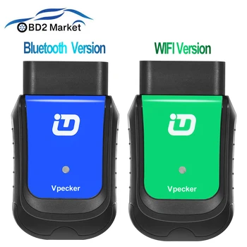 VPECKER Easydiag Wifi/Bluetooth Wireless OBDII OBD2 Automotive Scanner Full Systems Diagnostic Tool with Special Function
VPECKER Easydiag Wifi/Bluetooth Wireless OBDII OBD2 Automotive Scanner Full Systems Diagnostic Tool with Special Function