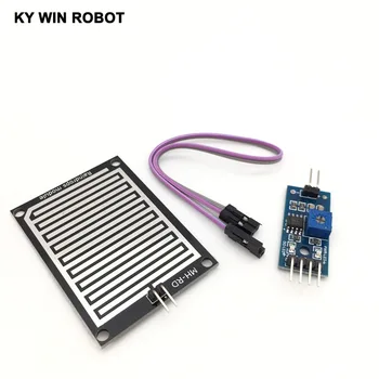 1set/lot Snow/Raindrops Detection Sensor Module Rain Weather Module Humidity For Arduino
1set/lot Snow/Raindrops Detection Sensor Module Rain Weather Module Humidity For Arduino