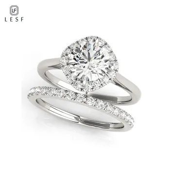 LESF Trendy 925 Sterling Silver Rings Sets Wedding ring Women Fashion Wedding Jewelry For Girls Engagement Private custom
LESF Trendy 925 Sterling Silver Rings Sets Wedding ring Women Fashion Wedding Jewelry For Girls Engagement Private custom