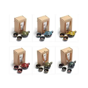 Chinese Kung Fu Tea Set Ceramic Drinkware Vintage Fish Printed Teapot Porcelain Teaset Gaiwan Tea Cups Of Tea Ceremony Tea Pot 
Chinese Kung Fu Tea Set Ceramic Drinkware Vintage Fish Printed Teapot Porcelain Teaset Gaiwan Tea Cups Of Tea Ceremony Tea Pot