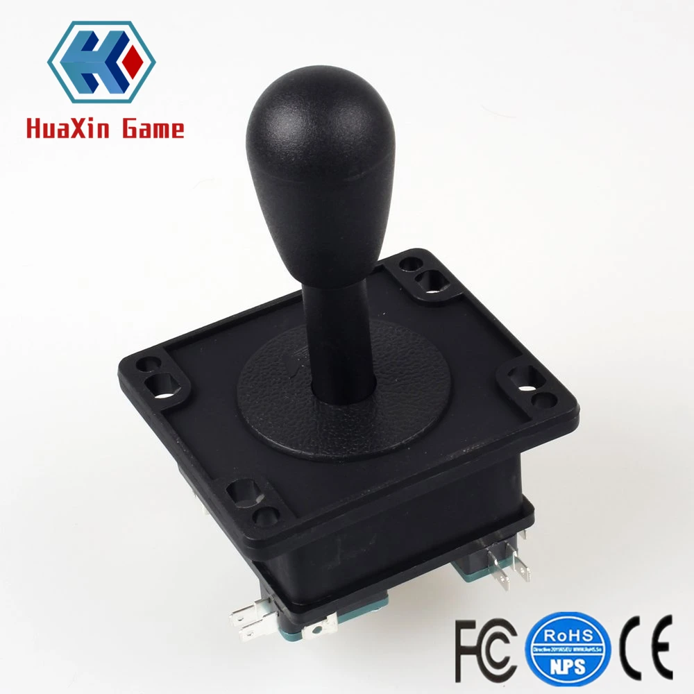 American Style Arcade 2Pin Joystick From 8 Ways Operation, Elliptical Black Handle, Precision 8-Way 187" (4.8mm) terminal
American Style Arcade 2Pin Joystick From 8 Ways Operation, Elliptical Black Handle, Precision 8-Way 187" (4.8mm) terminal