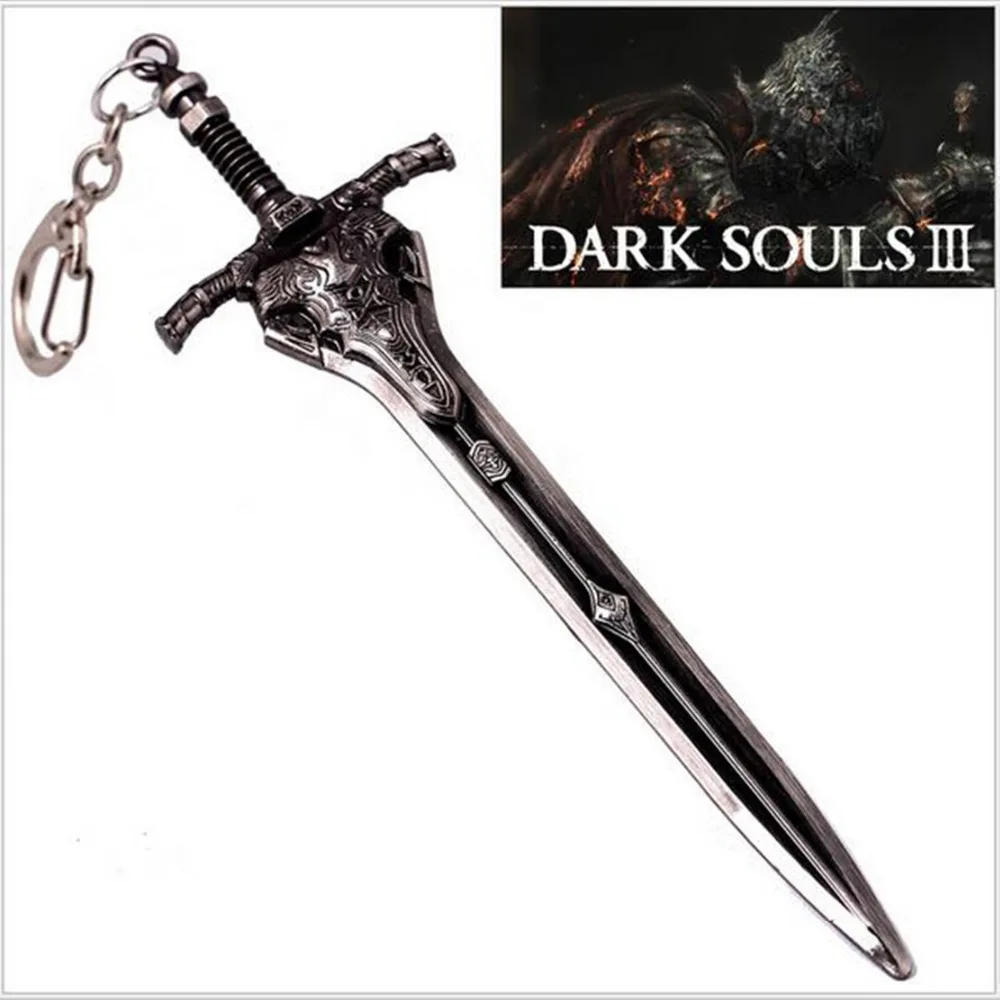 Hot game Dark Souls 3 collection keychain New Arrival Metal ARTORIAS sword model Pendant chaveiro llavero jewelry 15cm
Hot game Dark Souls 3 collection keychain New Arrival Metal ARTORIAS sword model Pendant chaveiro llavero jewelry 15cm