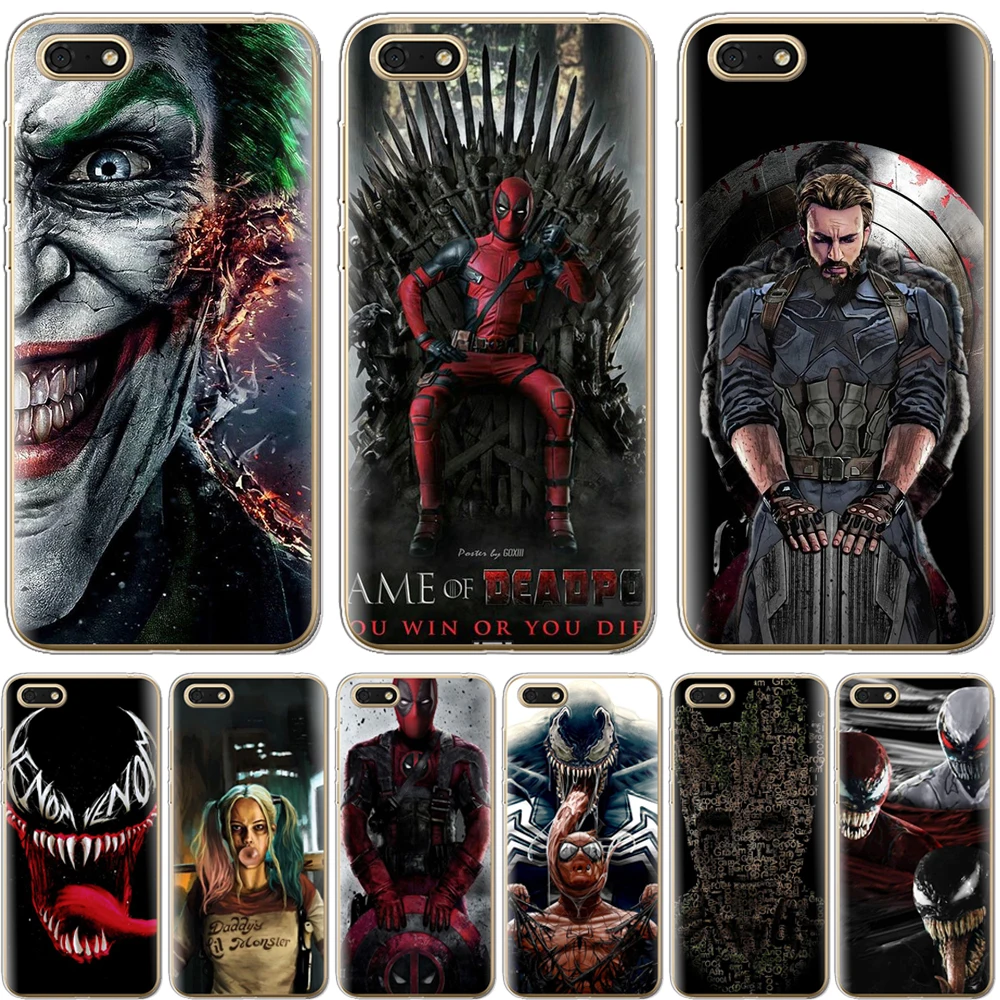 Venom Pattern TPU Case For Huawei Y6 Prime 2018 Honor 7A Pro Silicone Case Cover For Honor 10 9 8 Lite Honor 7A Phone Cases
Venom Pattern TPU Case For Huawei Y6 Prime 2018 Honor 7A Pro Silicone Case Cover For Honor 10 9 8 Lite Honor 7A Phone Cases