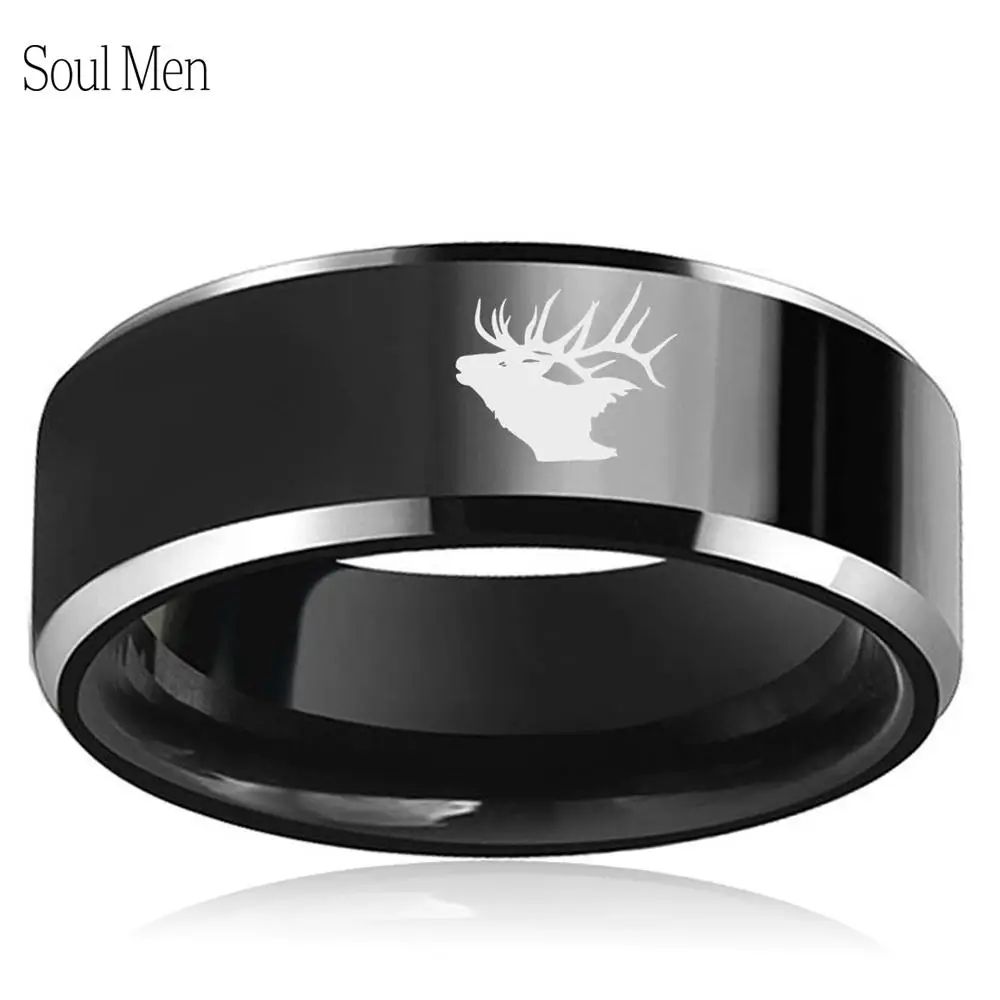 Xmas Deer Elk Animal Engraved 8mm Black Flat Men Cool Tungsten Carbide Wedding Band Ring Size 6-13
Xmas Deer Elk Animal Engraved 8mm Black Flat Men Cool Tungsten Carbide Wedding Band Ring Size 6-13