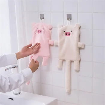 New 1PC Cute Pig Hand Towels Soft Fabric For Adults Bathroom Hand Towels Lace Border High Absorbent Toallas Mano New Gift
New 1PC Cute Pig Hand Towels Soft Fabric For Adults Bathroom Hand Towels Lace Border High Absorbent Toallas Mano New Gift
