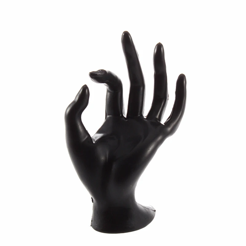Creative Black Polyresin Jewelry Display Storage Holder Organizer For Bracelet Ring Necklace Stand 17CM Hand Form Rack
Creative Black Polyresin Jewelry Display Storage Holder Organizer For Bracelet Ring Necklace Stand 17CM Hand Form Rack