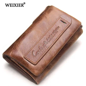 WEIXIER 2019 Genuine Leather Portable Men's Handsome Solid Color Retro Multi-Function Shopping Travel Convenience Key Bag Wallet
WEIXIER 2019 Genuine Leather Portable Men's Handsome Solid Color Retro Multi-Function Shopping Travel Convenience Key Bag Wallet