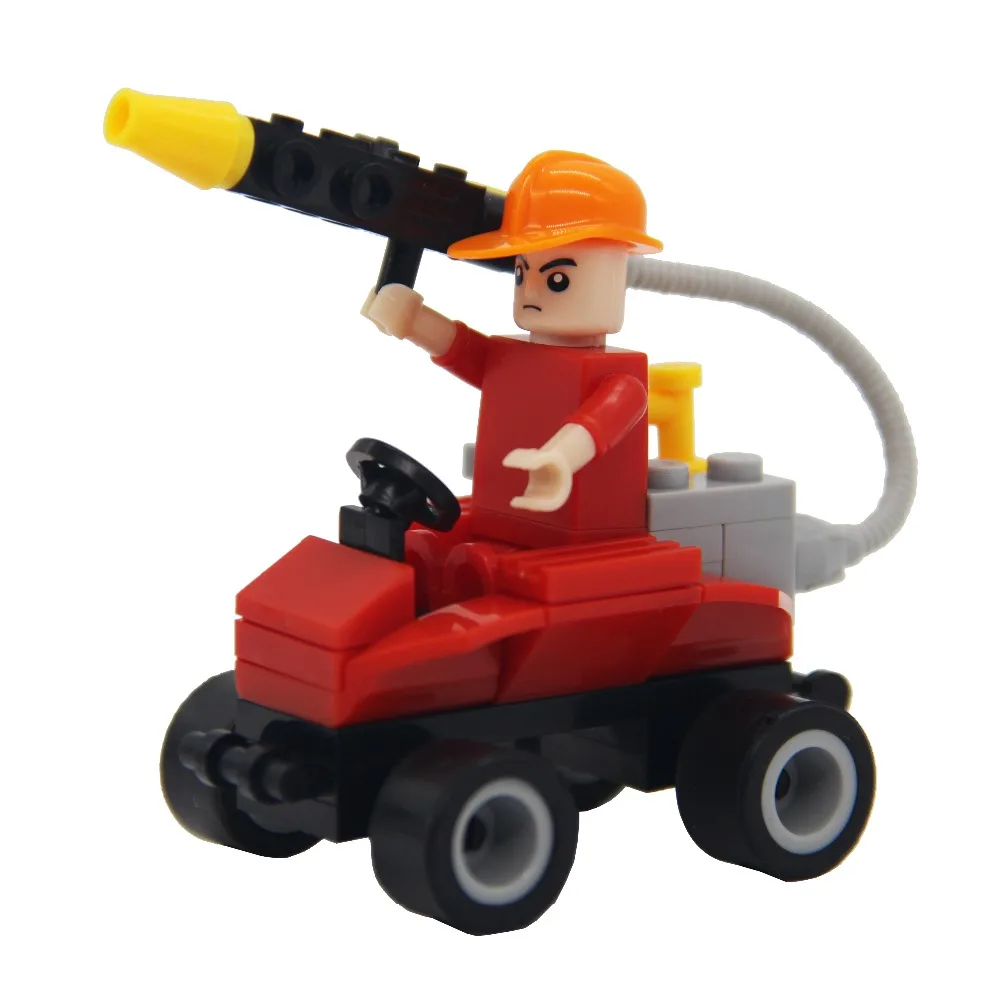 48 PCS ABS Fire Fighter Series Building Model Blocks Educational DIY Toys for Children
48 PCS ABS Fire Fighter Series Building Model Blocks Educational DIY Toys for Children