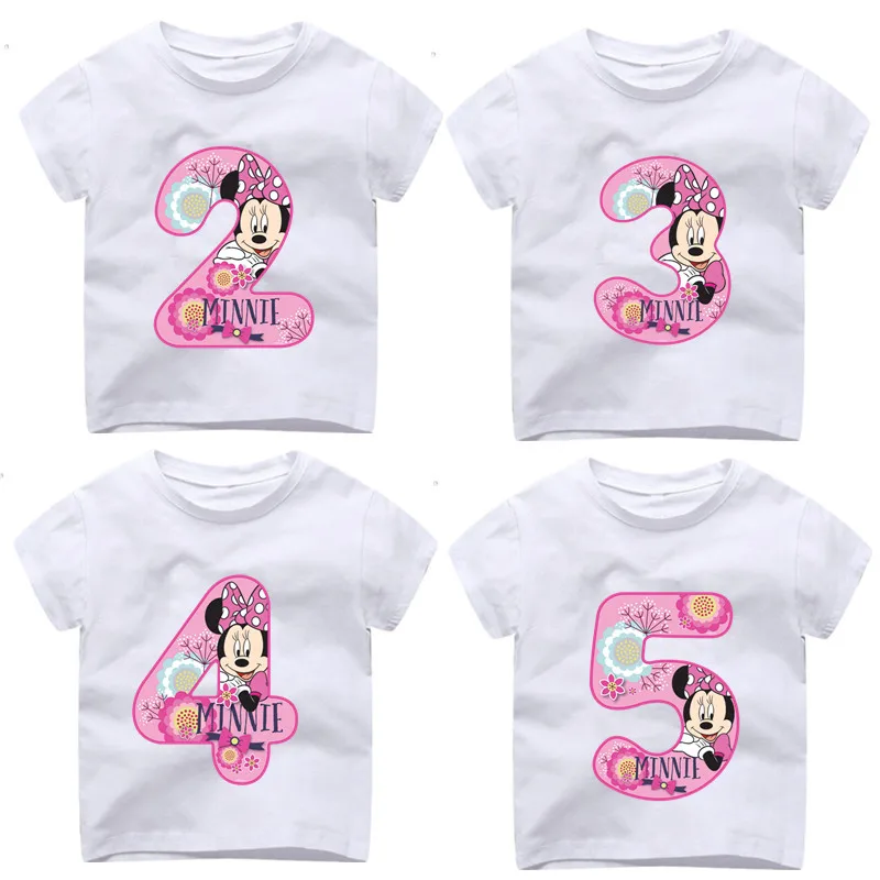 2-9 Years Old,Girl Happy Birthday Number 1~9th Cartoon Mouse T Shirts Kid Baby Birthday Top Tee Children Clothes,Add Custom Name
2-9 Years Old,Girl Happy Birthday Number 1~9th Cartoon Mouse T Shirts Kid Baby Birthday Top Tee Children Clothes,Add Custom Name