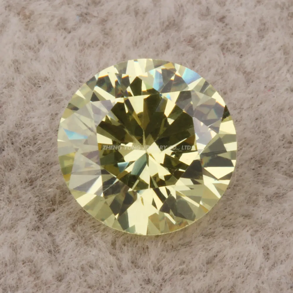 Peridot Yellow CZ Stone 0.8~3mm Round Brilliant Cut Loose Synthetic Gems Cubic Zirconia For Jewelry
Peridot Yellow CZ Stone 0.8~3mm Round Brilliant Cut Loose Synthetic Gems Cubic Zirconia For Jewelry