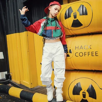 Girls Jazz Dance Clothing Children's Day Catwalk Show Performance Outfit Kids Hip Hop Practice Costume Street Dance Wear DQL041
Girls Jazz Dance Clothing Children's Day Catwalk Show Performance Outfit Kids Hip Hop Practice Costume Street Dance Wear DQL041