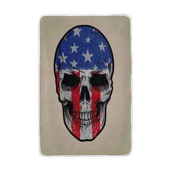 American Flag Sugar Skull Blanket Soft Warm Cozy Bed Couch Lightweight Polyester Microfiber Blanket for Kids Women Boy
American Flag Sugar Skull Blanket Soft Warm Cozy Bed Couch Lightweight Polyester Microfiber Blanket for Kids Women Boy